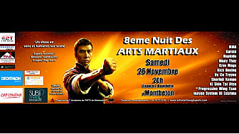 8ème Nuit des Arts Martiaux le 26 novembre 2016 à Montbeton (82) 