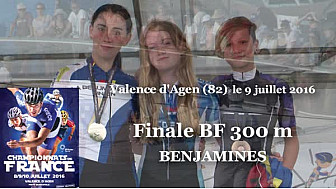 Julia NIZAN Championne de France Roller Piste 2016 au 300m Vtesse @FFRollerSports #TvLocale_fr #TarnEtGaronne @Occitanie