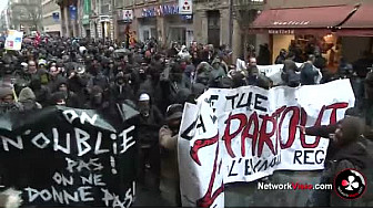 Manifestation de TOULOUSE du 21 février 2015: les Zadistes cagoulés ont montré leur vrai visage de Casseurs