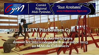 Gymnastique Barres Asymétriques : première vidéo entièrement réalisée par la TvPitchounes Gym de Colomiers