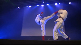 Ju Jitsu Fighting Démonstration  Valentin Bonneau et Belgacem Barhoumi du Toulouse Judo  #JuJitsu