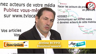 Jérôme BUFFO présente Somaweb  à un Rendez-Vous Economique de #TvLocale_fr #Toulouse  