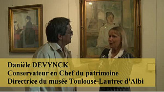 Musée Toulouse-Lautrec d'Albi : Josiane Chevalier Préfète du Tarn et le musée qu'il faut absolument visiter !!!  