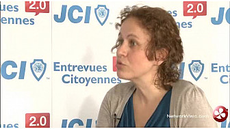 Présidentielle 2012 : la JCEF reçoit Geneviève Reimeringer, lutte ouvrière question n°2