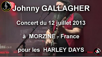 Johnny GALLAGHER en concert à Morzine pour les Harley Days 2013