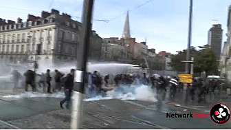 Manifestation Contre Notre-Dame-Des-Landes 22fev2014: comment ont démarré les échauffourés avec la Police