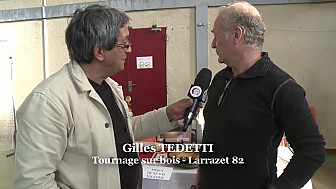 Gilles TEDETTI Sculpteur et Tourneur sur Bois de la commune de Larrazet en Tarn-et-Garonne