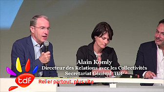 Intervention d'Alain KOMLY de TDF Groupe durant la 13ème édition de RURALITIC à Aurillac. @TDFgroupe @KomlyAlain @RURALITIC2018 @Smartrezo