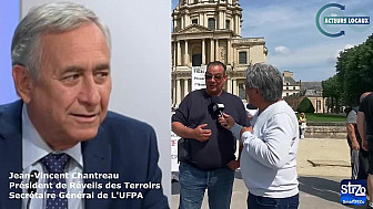 TvLocale des Acteurs Locaux Paris - David Le Quintrec président de l'Union Française des Pêcheurs Artisans à la Mobilisation de Paris le 2 mai 2026