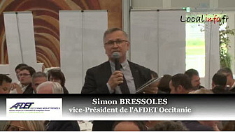 Intervention de Simon Bressoles vice-Président de l'AFDET Occitanie à la Journée de la CPME en Tarn-et-Garonne @AFDETLR @TvLocale_fr @Localinfo_fr