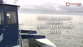 'Solitaire URGO - LE FIGARO 2019' FEED de la première journée en pleine Pétole...@LaSolitaire_50e