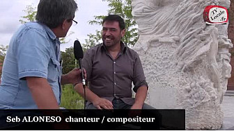 Seb ALONESO auteur compositeur interprête au micro de Michel Lecomte de #TvLocale_fr