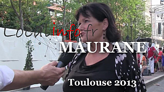 MAURANE était à Toulouse le 14 juillet 2013