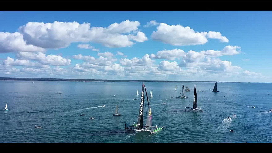 Acteurs Locaux Finistère - Vidéo récapitulative de l'édition 2024 de la course Finistère-Atlantique d'ULTIM avec équipage